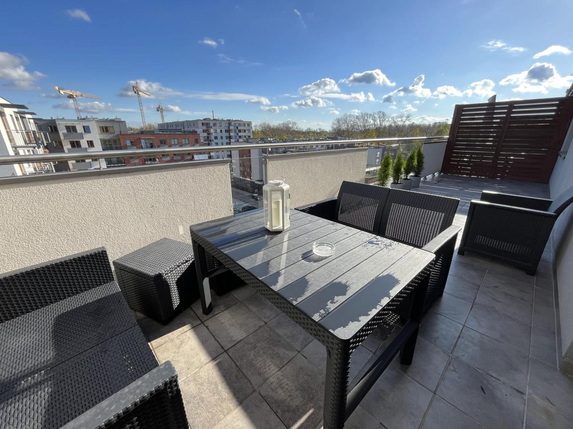 Apartament Z Tarasem Oraz Podziemnym Parkingiem Apartament